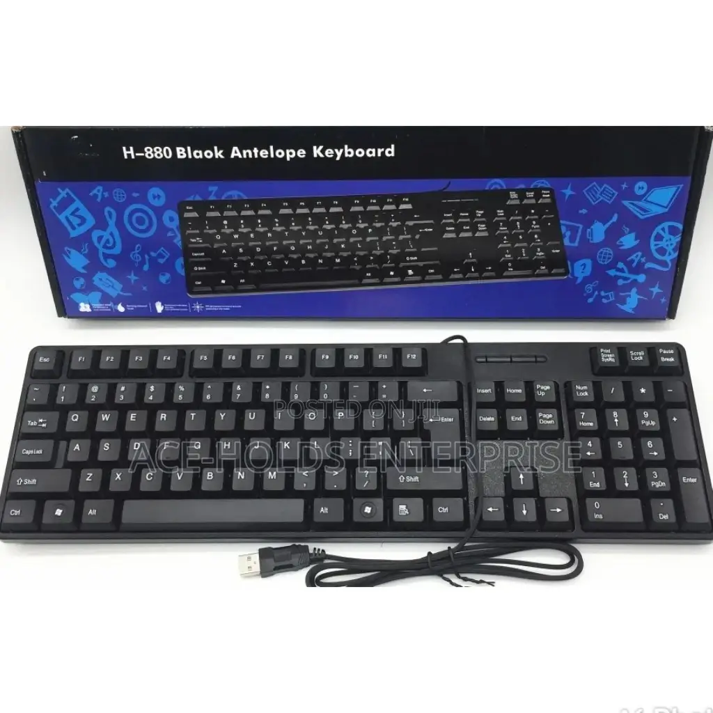 Hp Keyboard-Hp WIRED