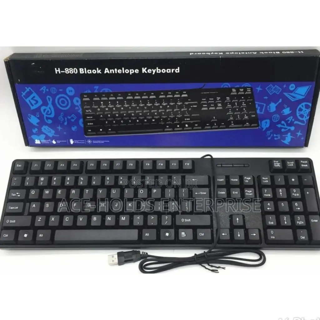 Hp Keyboard-Hp WIRED