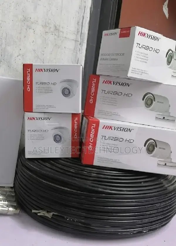 Four Bullet Dahua CCTV Cameras Security Surveillance