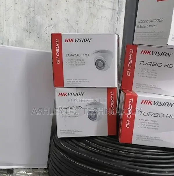 Four Dome Dahua CCTV Cameras Security Surveillance Complete
