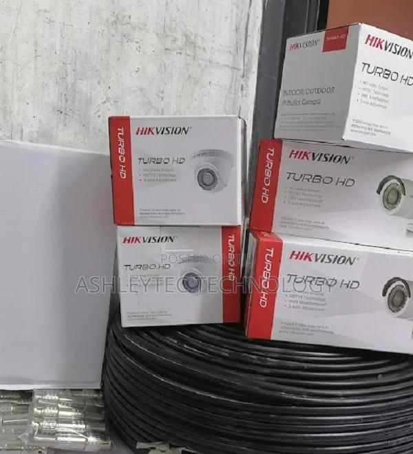 Four Dome Dahua CCTV Cameras Security
