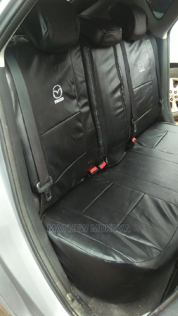 Black Plain Car Seat Covers - thumbnail 3