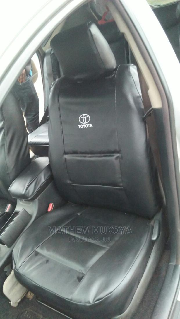 Black Toyota Car Seat Covers - thumbnail 2