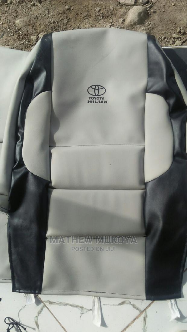 Double Cabin Toyota Seat Covers - main view