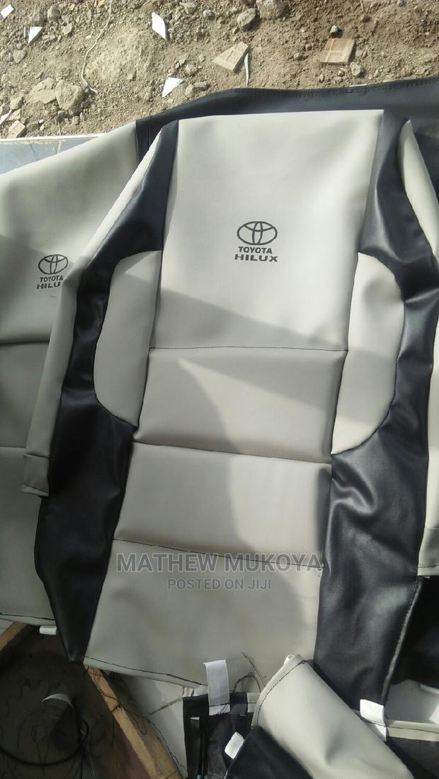 Double Cabin Toyota Seat Covers - thumbnail 3