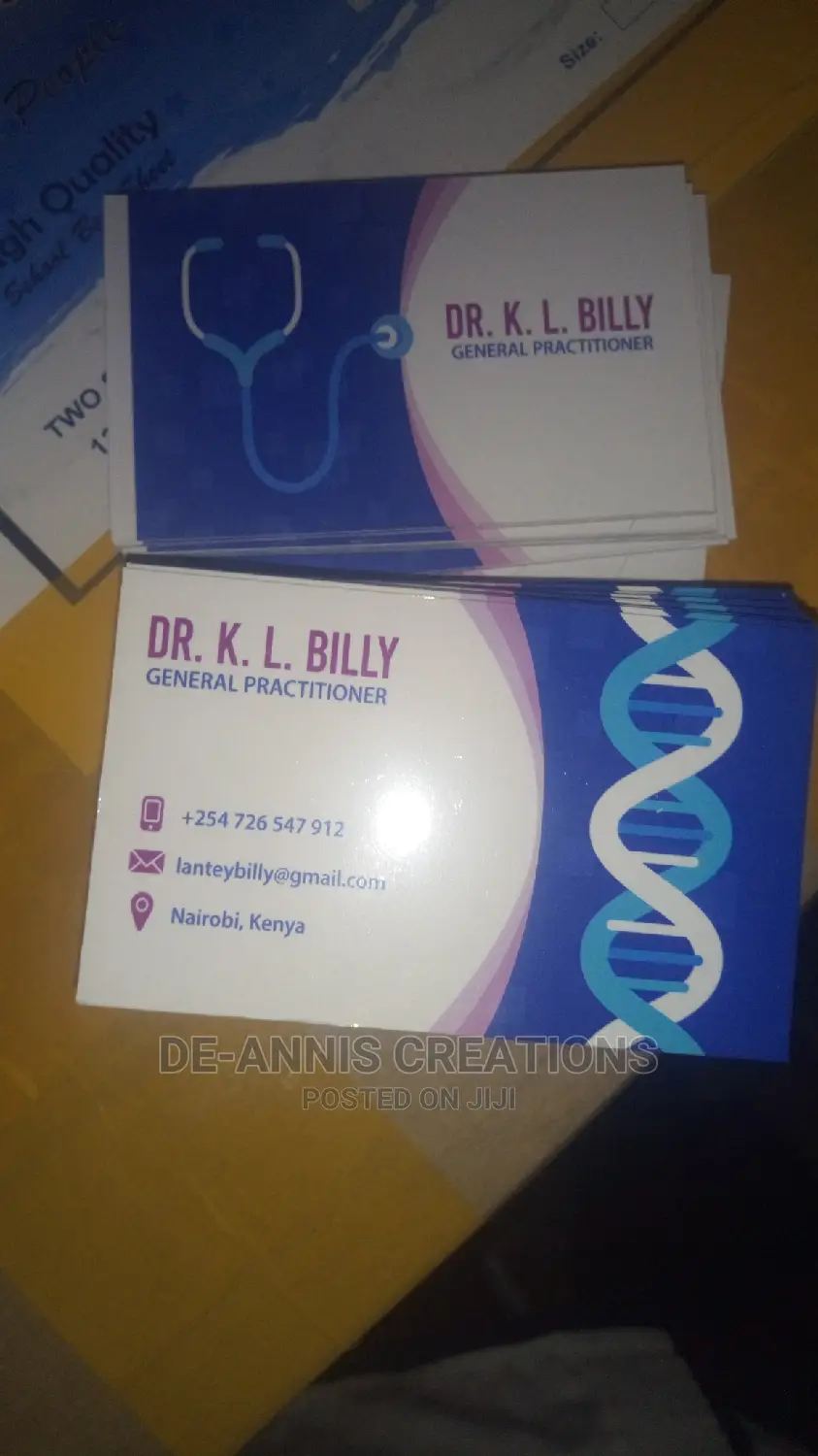 Laminated Business Cards