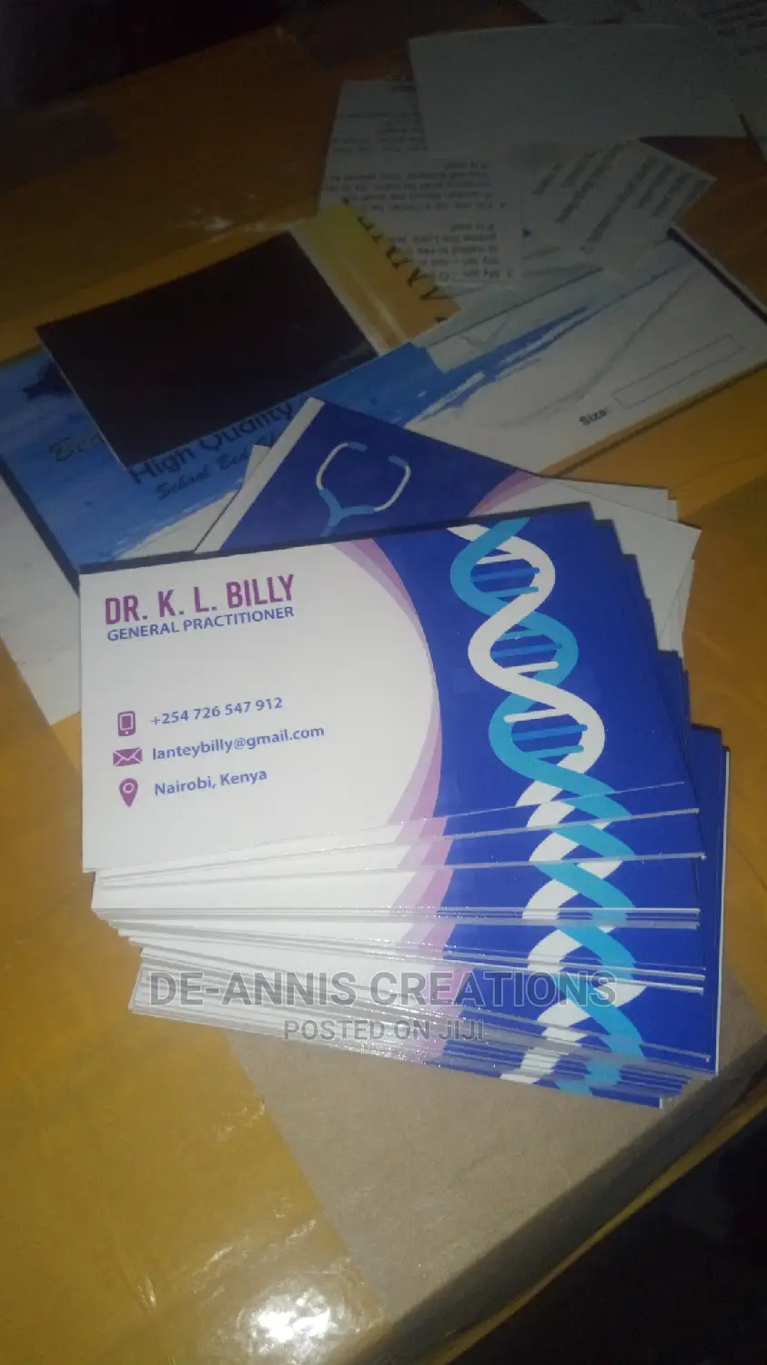 Laminated Business Cards