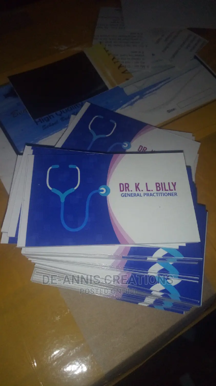 Laminated Business Cards