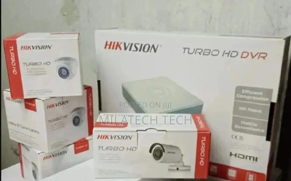 Four 4 Set Hikvision Cctv Camera Sales.
