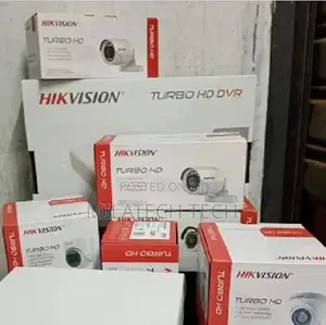 Four CCTV Complete Camera Hik Vision 720P With IR Night