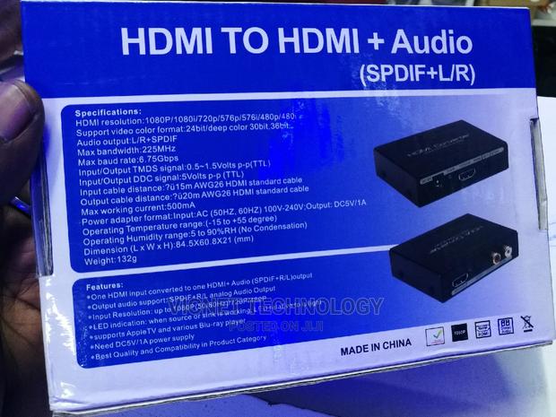 HDMI to HDMI + Audio (Spdif L/R) - thumbnail 2