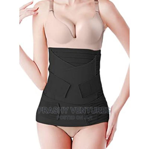 Black 3 In 1 Postpartum Belt - main view