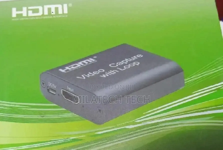 HDMI Video Capture Card With Loop Out USB 2.0 Capture Card