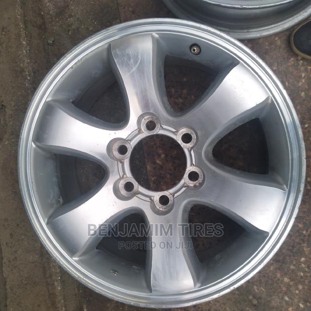 Original Rim Size 17 Inch for Prado 120 Tubeless.