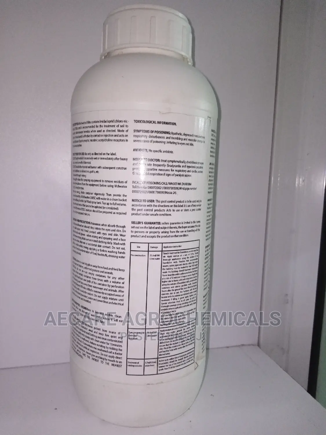 McHwatox 350sc 1 Litre Termicide