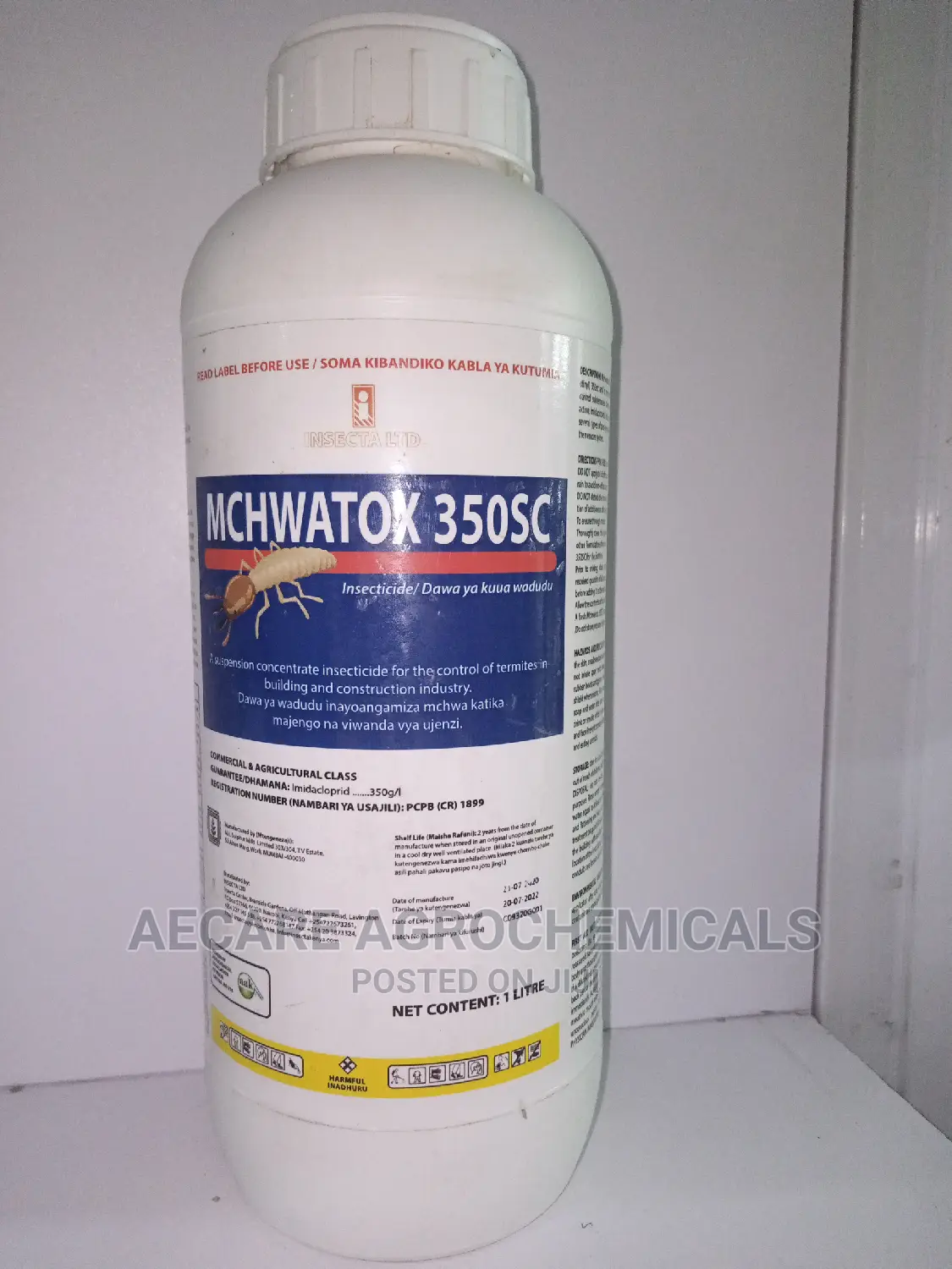 McHwatox 350sc 1 Litre Termicide