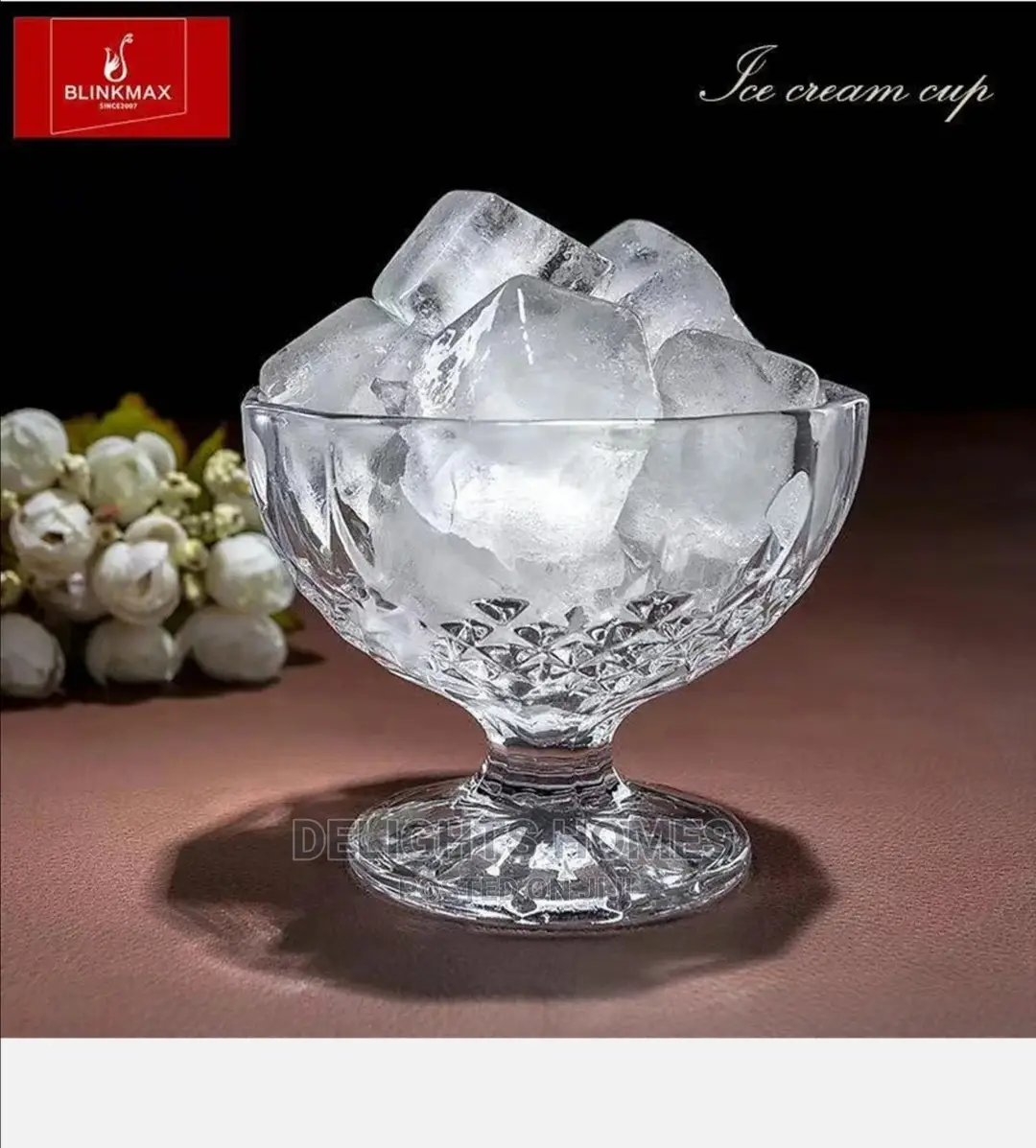 *6pcs Blinkmax Ice Cream Glass Cup *