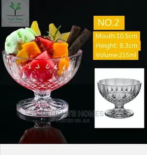 *6pcs Blinkmax Ice Cream Glass Cup *