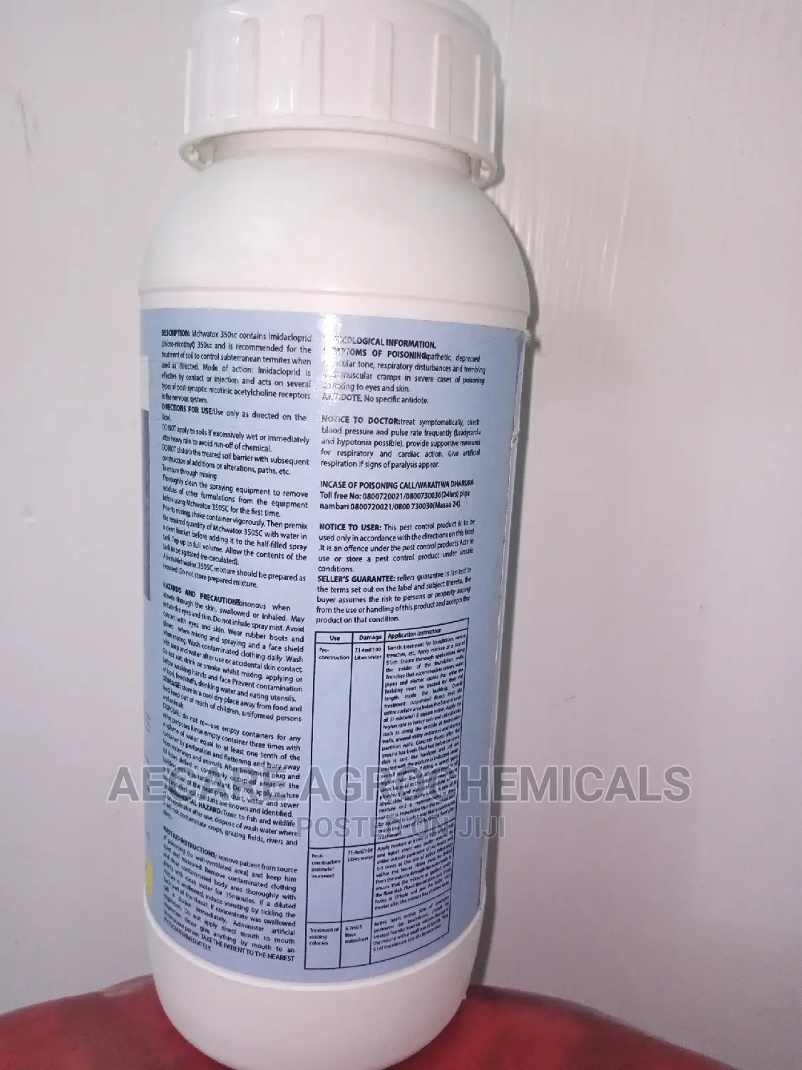 McHwatox 350sc 500ml Termicide