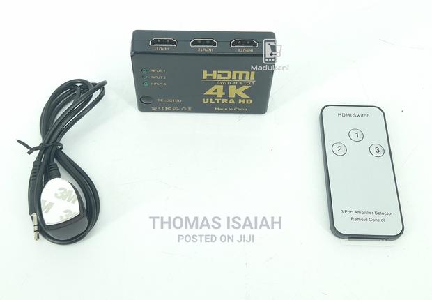 3 Port HDMI Switch 4K Full HD 1080P With Remote - thumbnail 3