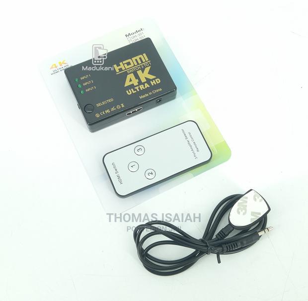3 Port HDMI Switch 4K Full HD 1080P With Remote