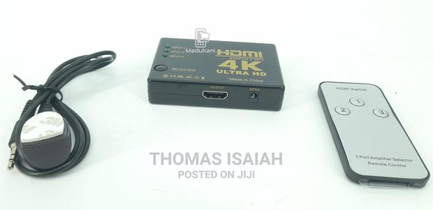 3 Port HDMI Switch 4K Full HD 1080P With Remote - thumbnail 5