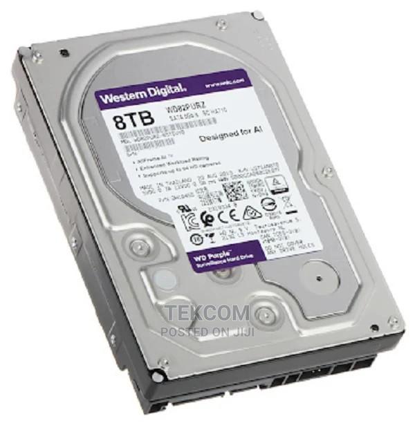 WD Purple 8 TB Surveillance Hard Drive 256 MB 7200 Rpm