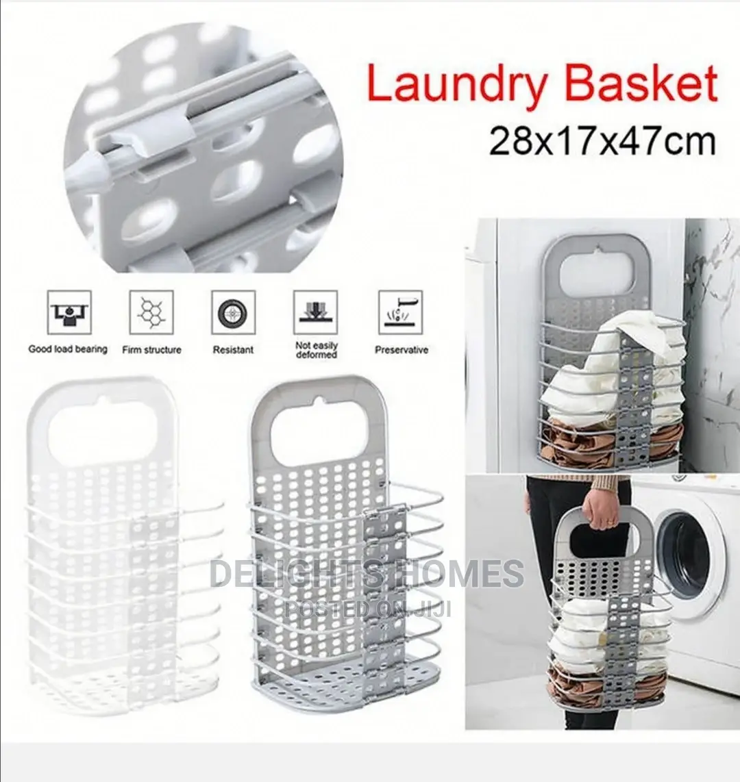 Foldable Laundry Basket
