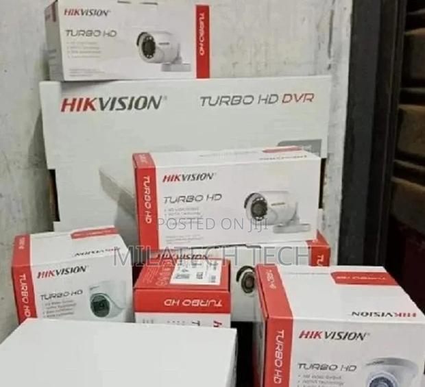 8 Hikvision CCTV Cameras Complete System - main view