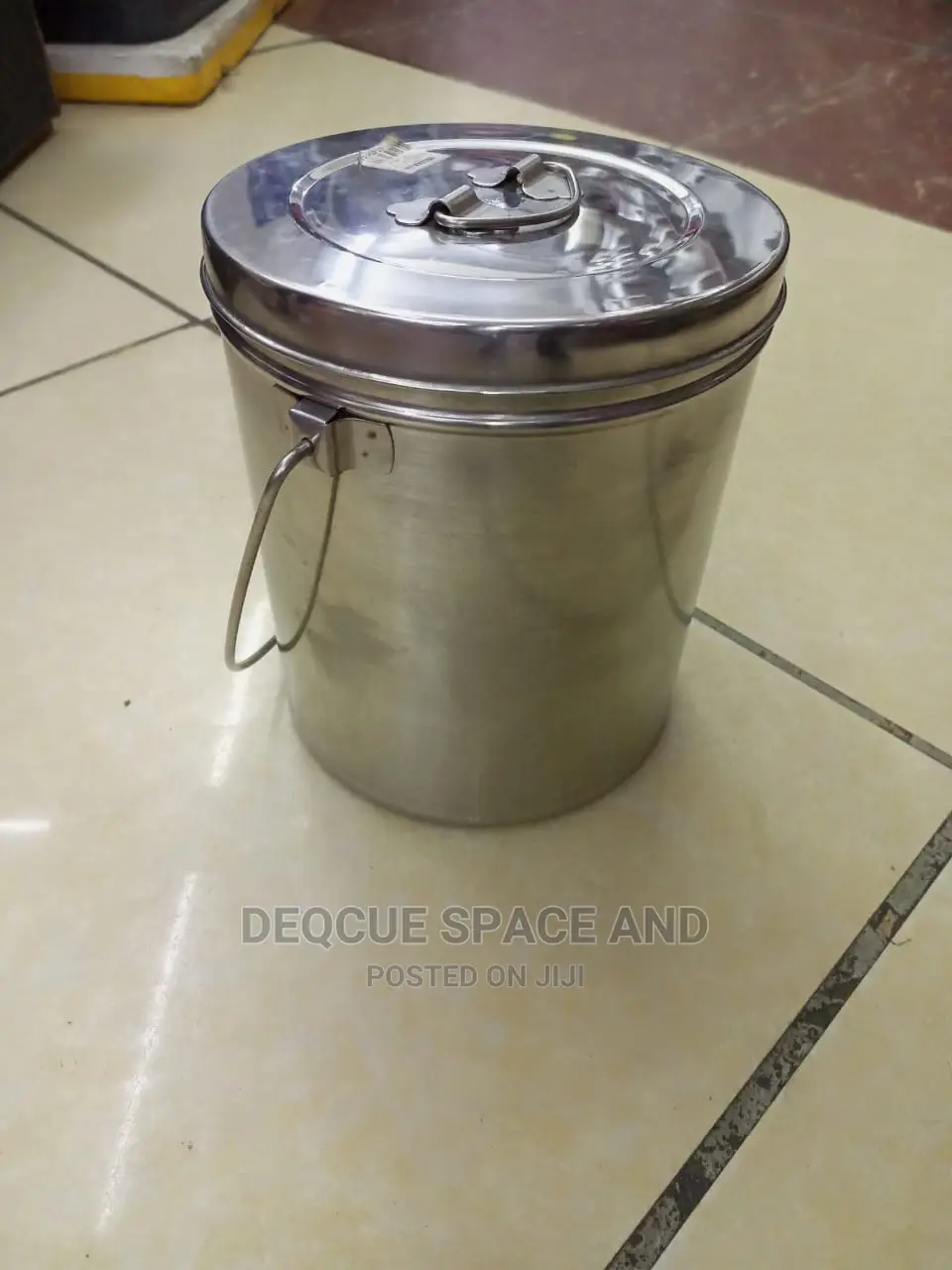 Light Gauge Stainless Steel Milking Buckets in Nairobi Central Farm