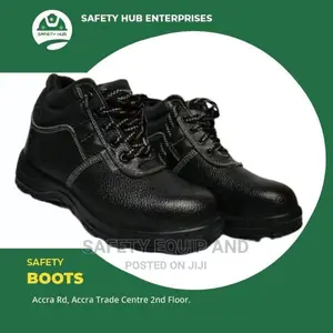 Safety Boots With Steel Toe Cap