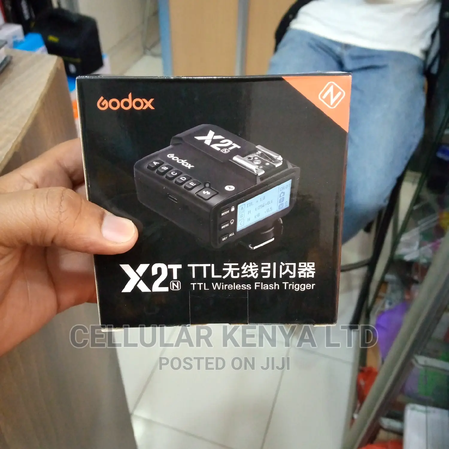Godox X2T 2.4 GHZ TTL Wireless Flash Trigger for Nikon