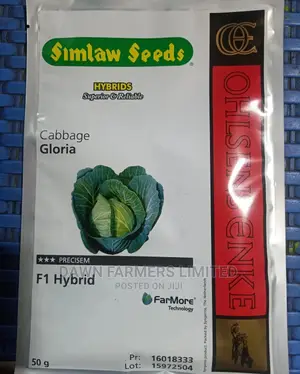 Gloria F1 , Hybrid Cabbage 10gms