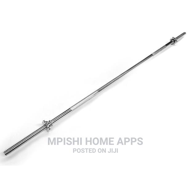 Straight Barbell Bar 180cm - thumbnail 3