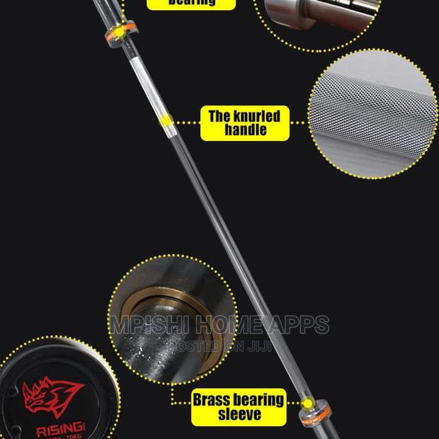 Olimpic Barbell Bar 2.2m - thumbnail 3