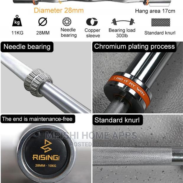 Olimpic Barbell Bar 2.2m - thumbnail 7