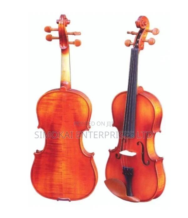 Solid Wood Violin 4/4 With Case - main view