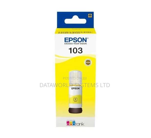 Epson 103 Ecotank Yellow Ink Bottle