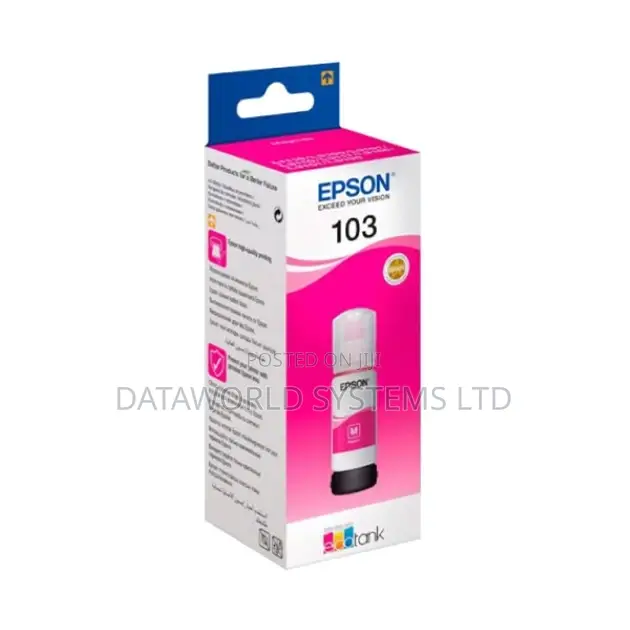 Epson Ecotank 103 Ink Bottle Magenta