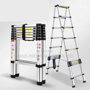 Telescopic Ladder DOUBLE1.9+1.9 Mtr - thumbnail 2