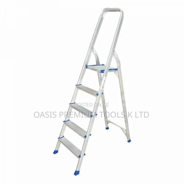 5 Step Aluminium Household Ladder - main view