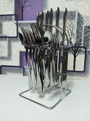 Stainless Steel 24piece Dinner Cutlery Set -Silver