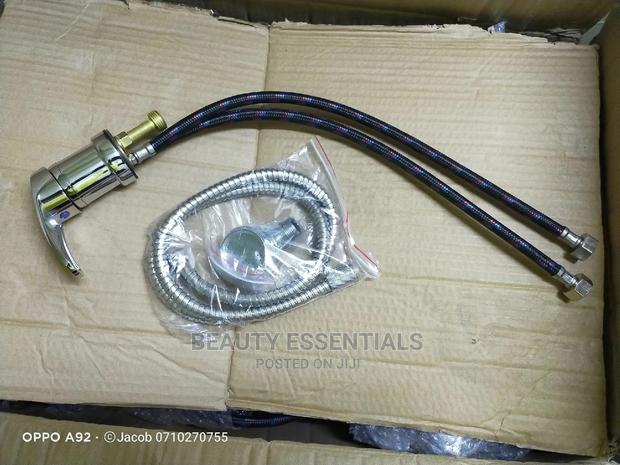 Complete Sink Mixer With Shower Pipe and Head - thumbnail 2