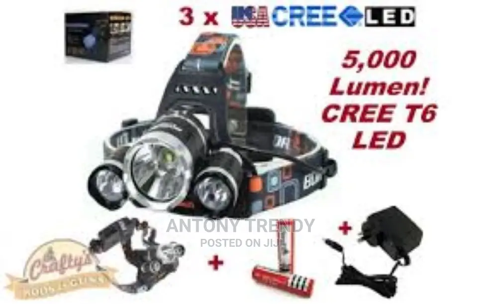 Super Bright CREE XML T6 LED Headlamp Head Light Lamp Outdoo