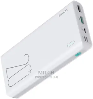 ROMOSS Sense 6+ 20000mah Type-C Power Bank, 18W Fast Charge