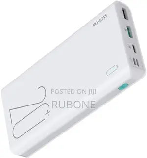 ROMOSS Sense 6+ 20000mah Type-C Power Bank, 18W Fast Charge