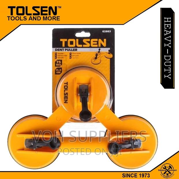 Tolsen Three-Suction Dent Puller (75kg) Heavy Duty Holder - main view