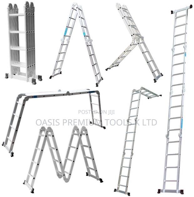 Aluminium Multi Purpose Ladder 4.7 Mtr - thumbnail 3