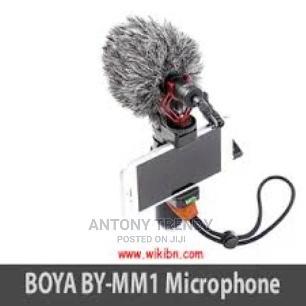 Boya by-Mm1 Universal Cardiod Shotgun Microphone Mini Mic Fo