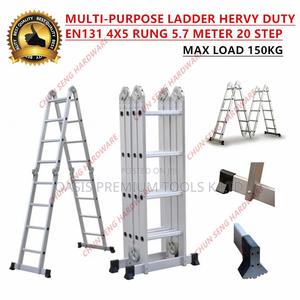 Aluminium Multipurpose Ladder 5.7 Mtr - thumbnail 2